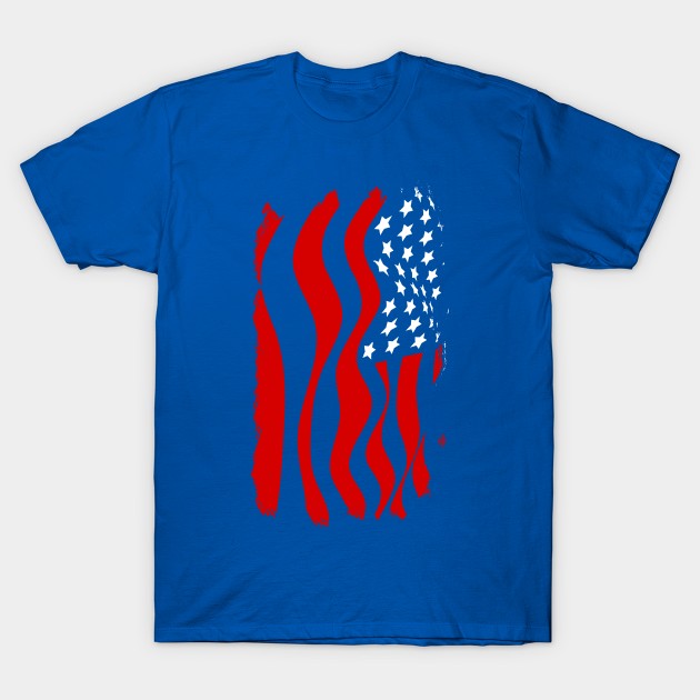 American Flag T-Shirt by Mi Bonita Designs